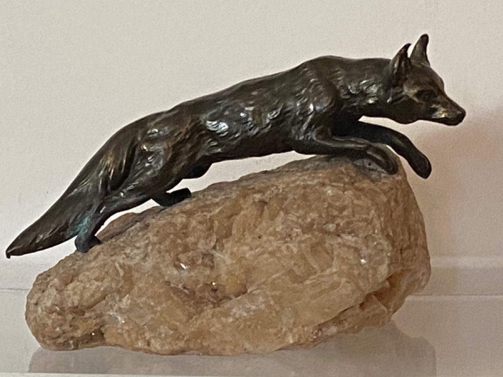 Bronze model of a Fox View II