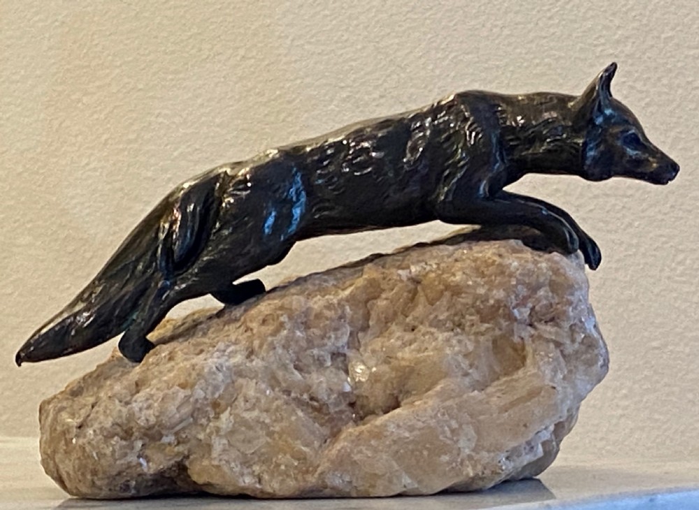 Bronze model of a Fox View III