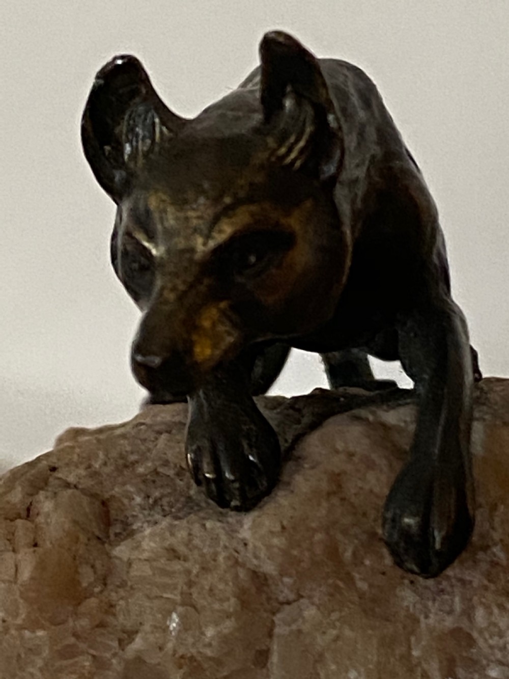 Bronze model of a Fox View VII