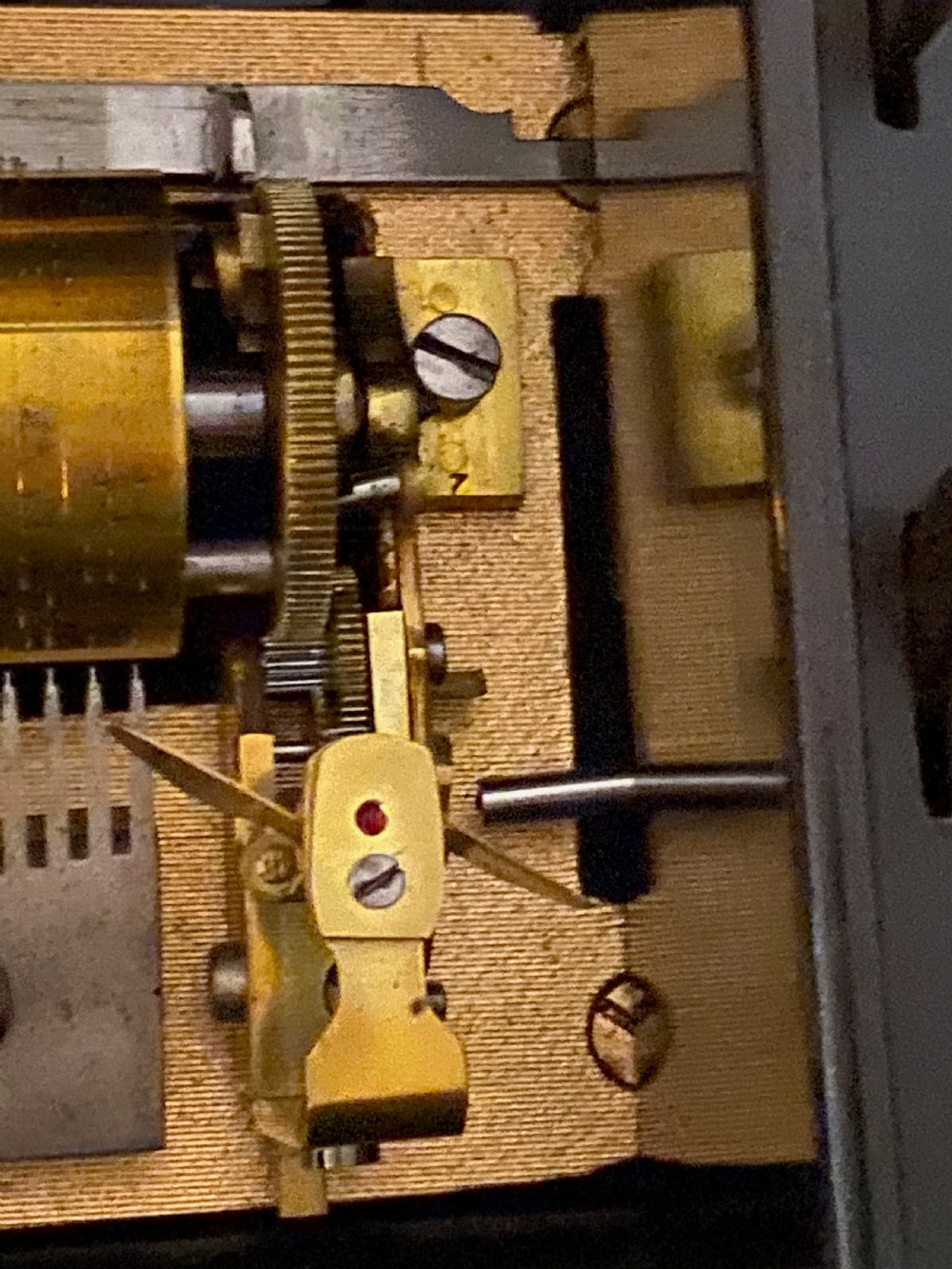 Swiss Three Bell Music Box Playing 8 Airs View XII