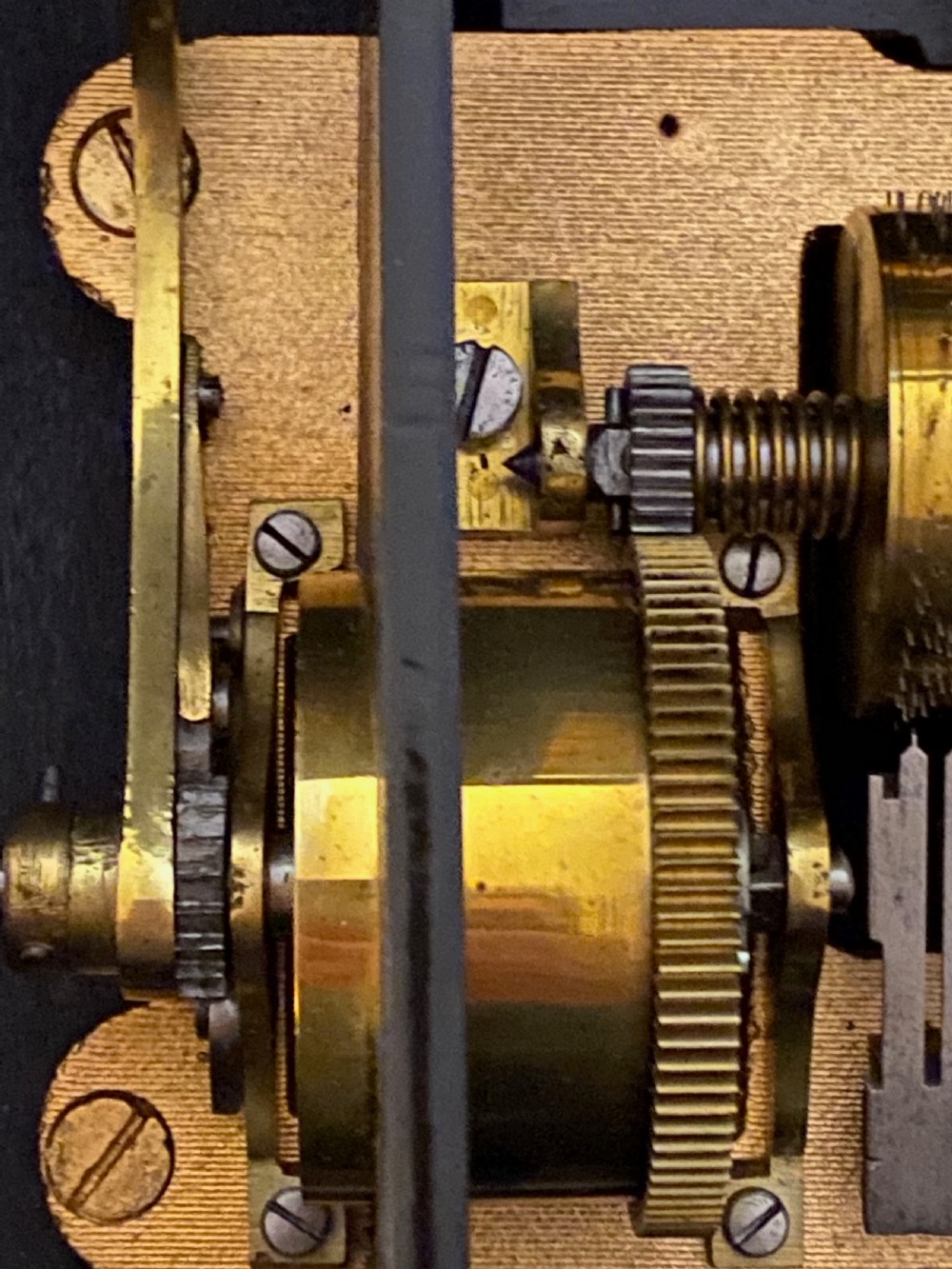 Swiss Three Bell Music Box Playing 8 Airs View XIII