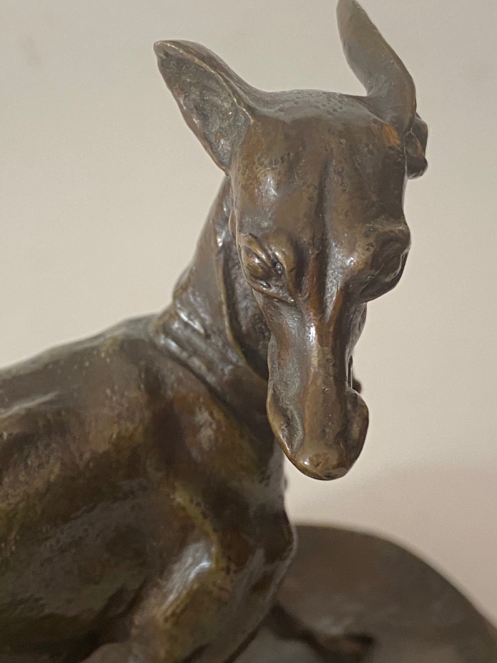 Bronze of Dogs after Pierre-Jules Mêne View VI
