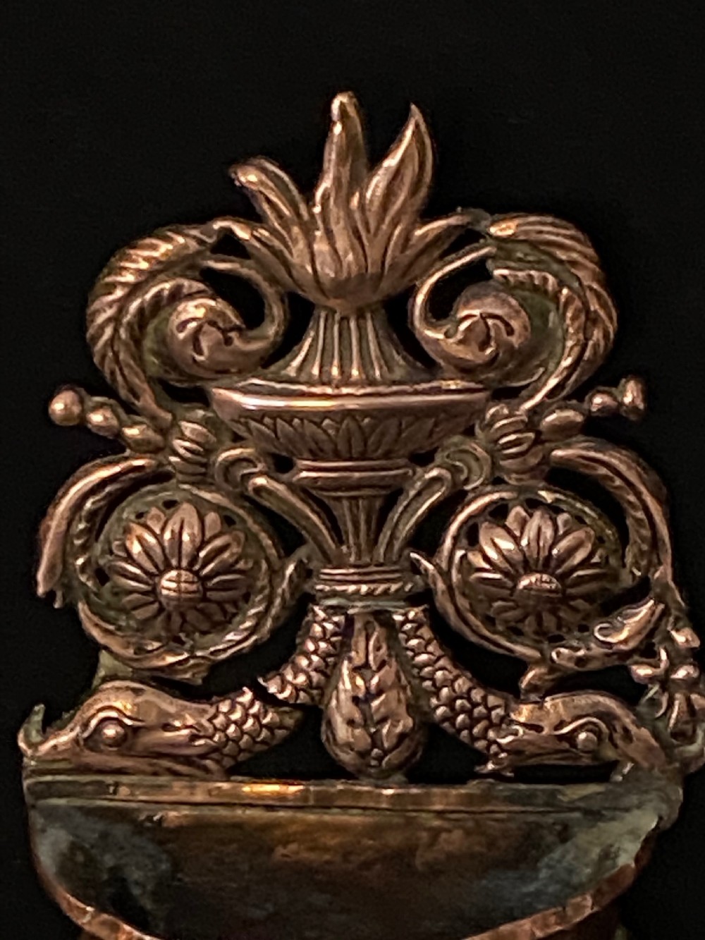 Pair of  Holy Water Stoups. ca 1750 View II