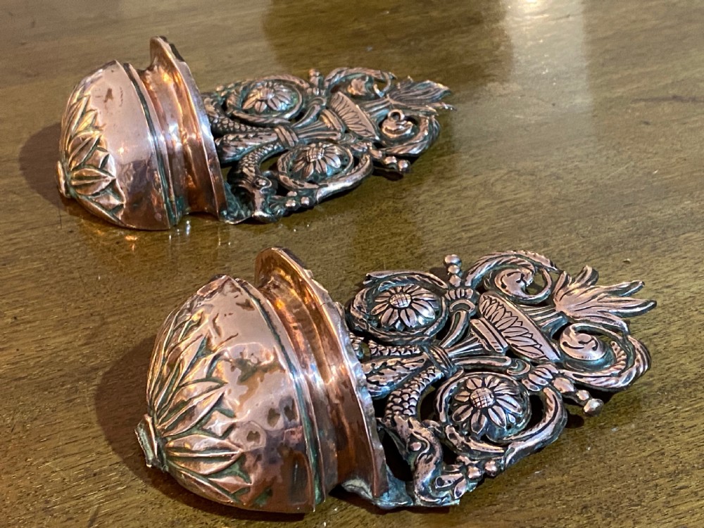 Pair of  Holy Water Stoups. ca 1750 View IV