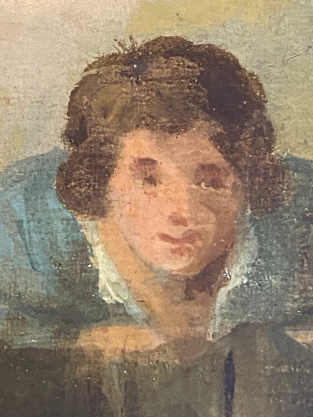 18th century oil on canvas. Attributed to George Morland (1762-1804) View VIII