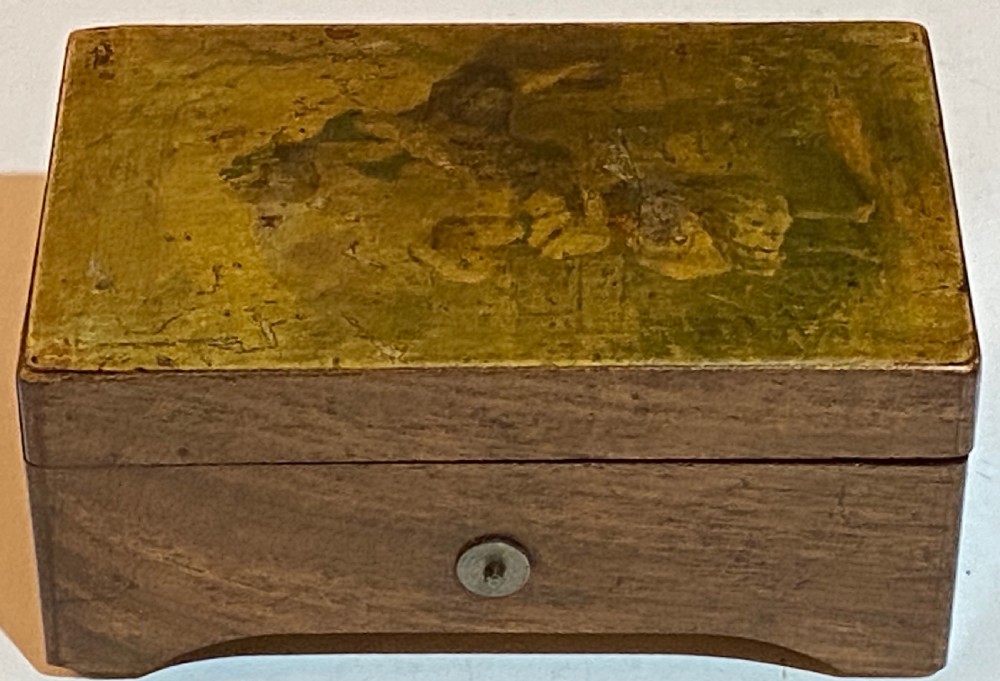 Antique Miniature Musical Box View IV