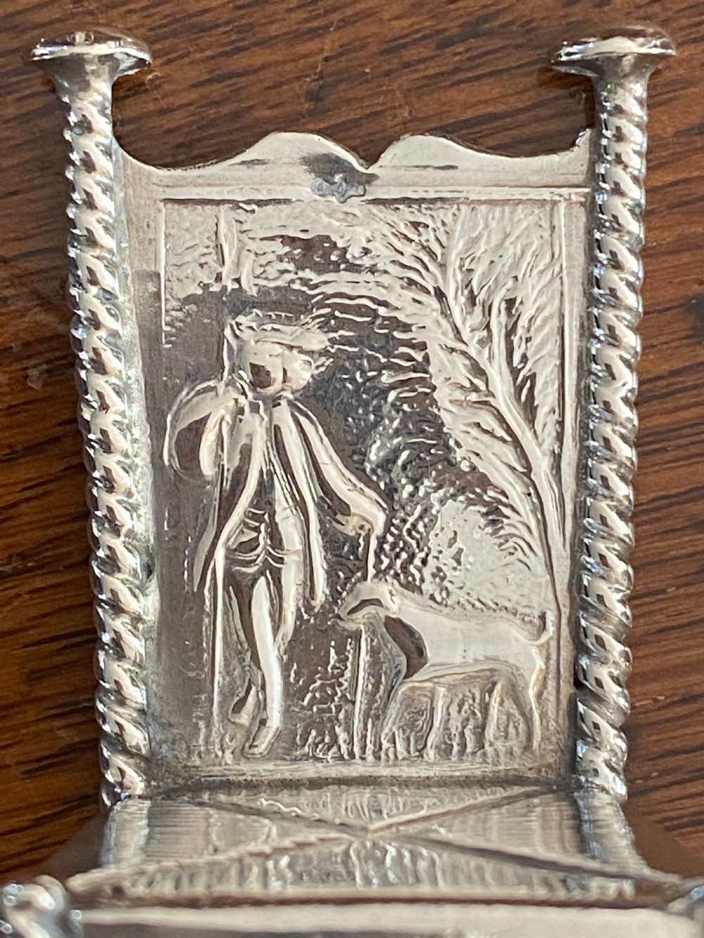 Miniature Silver Chairs, Set of Three View X