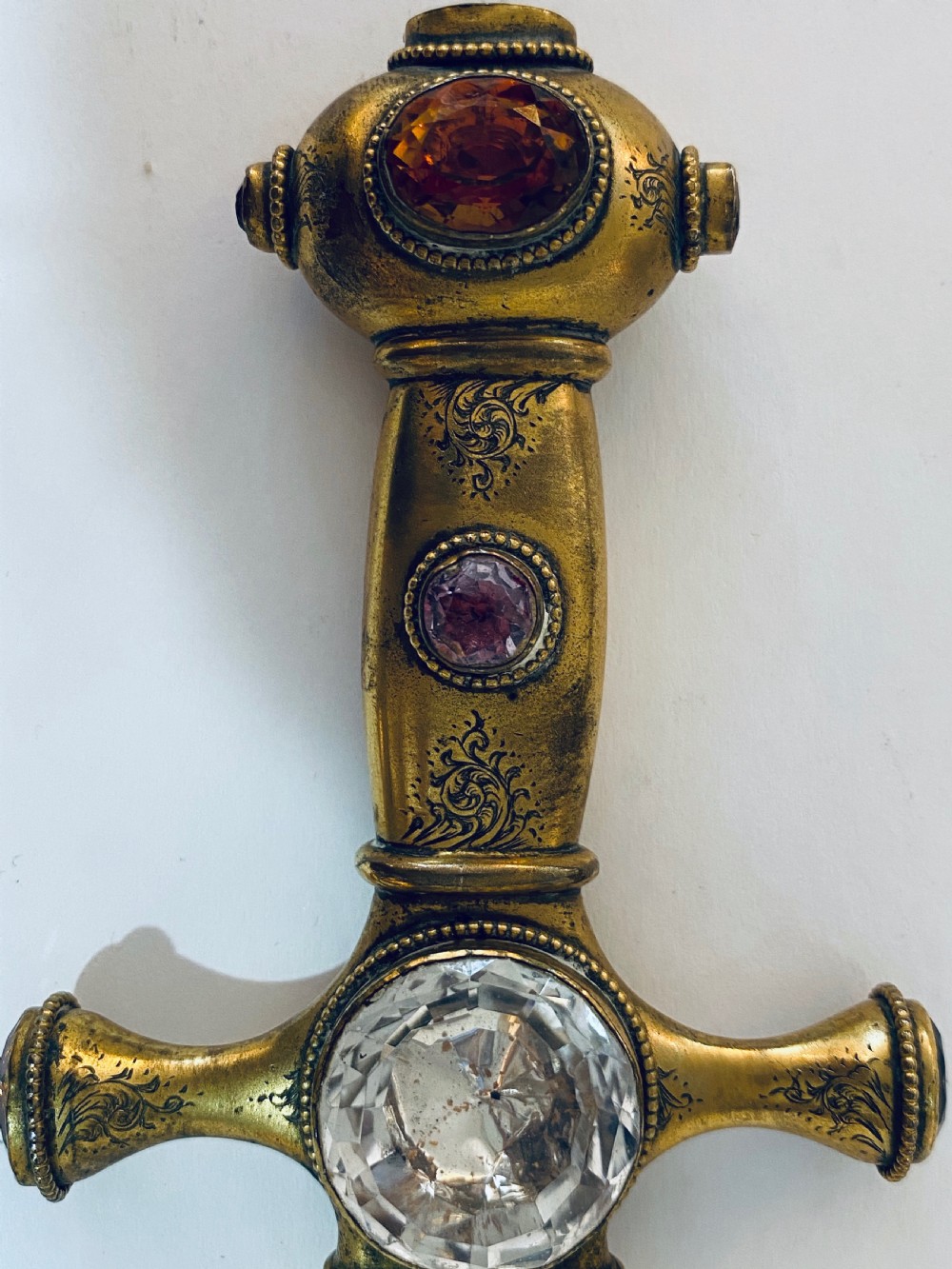 Antique Bone and Gilt Metal Paper Knife View VII