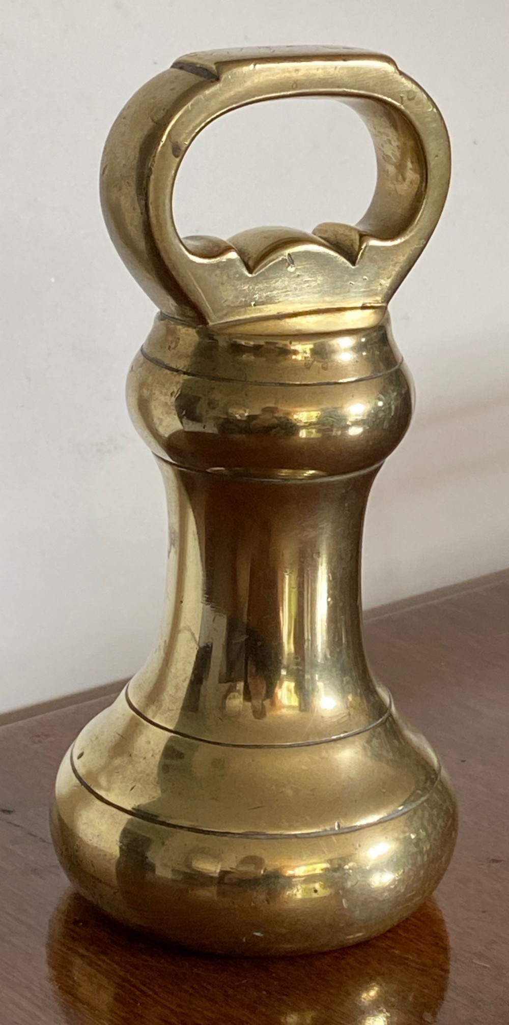 Antique Large Brass Weight 