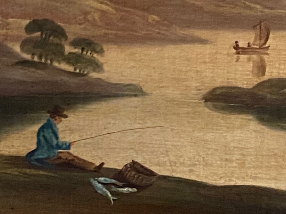 Italian School Oil on Canvas View IV