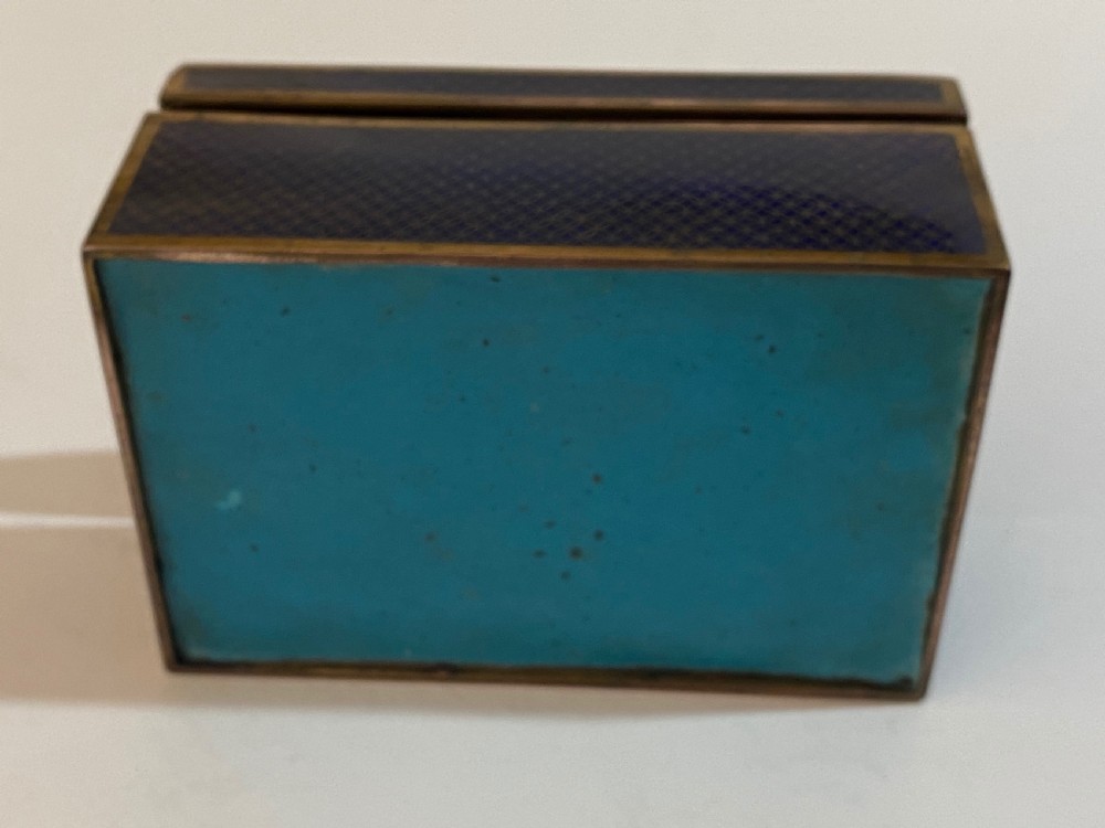 Chinese Cloisonné  Cigarette box View IX