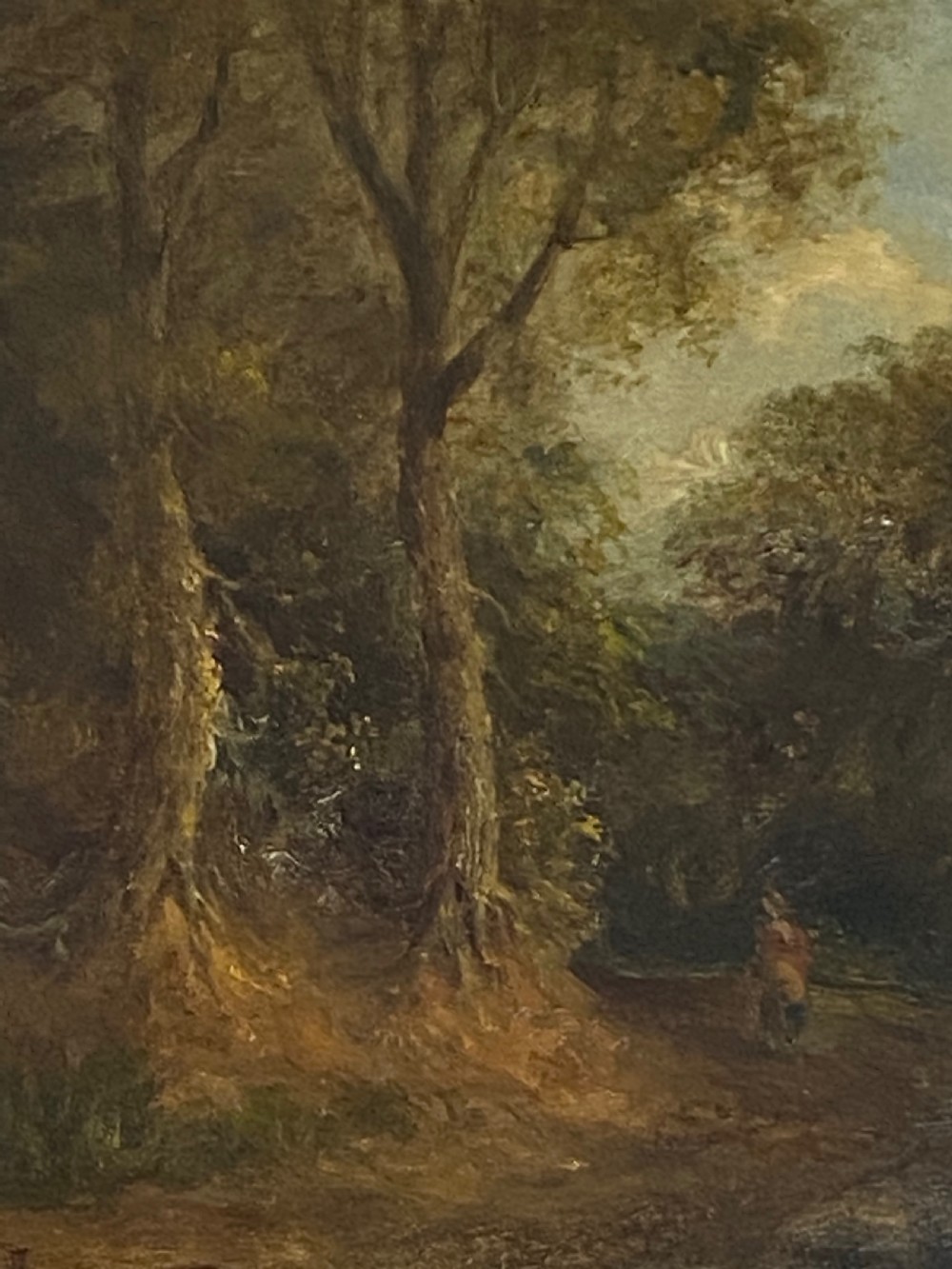 John Moore of Ipswich (1820-1902)  Oil on Panel View IV