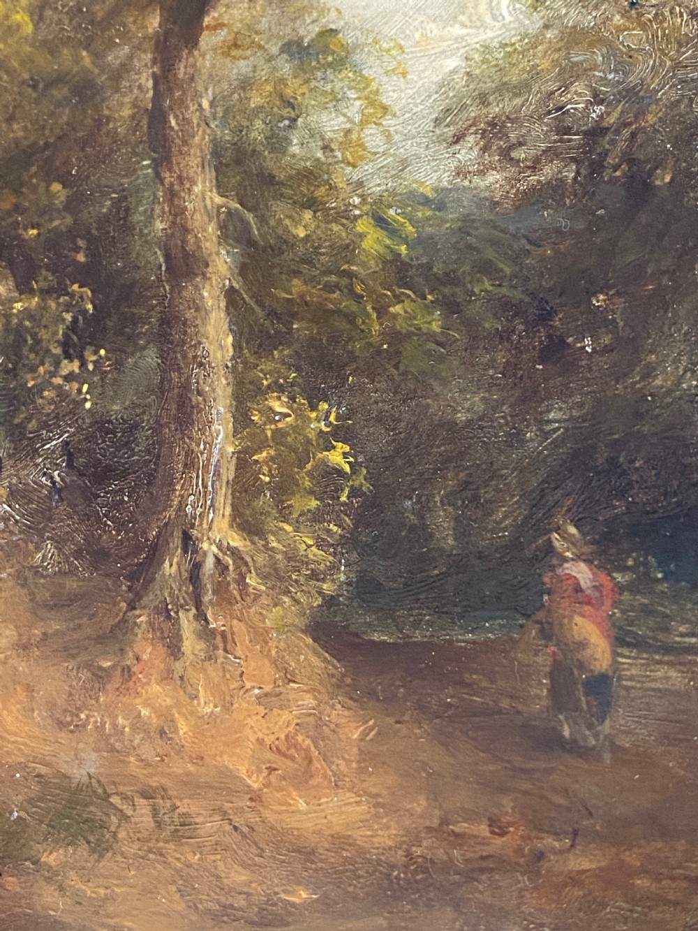 John Moore of Ipswich (1820-1902)  Oil on Panel View II