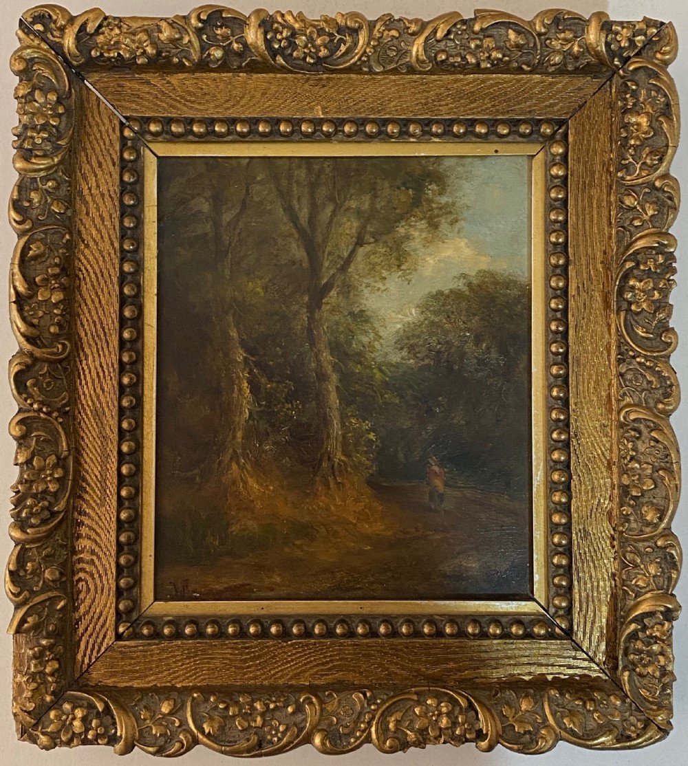 John Moore of Ipswich (1820-1902)  Oil on Panel View III