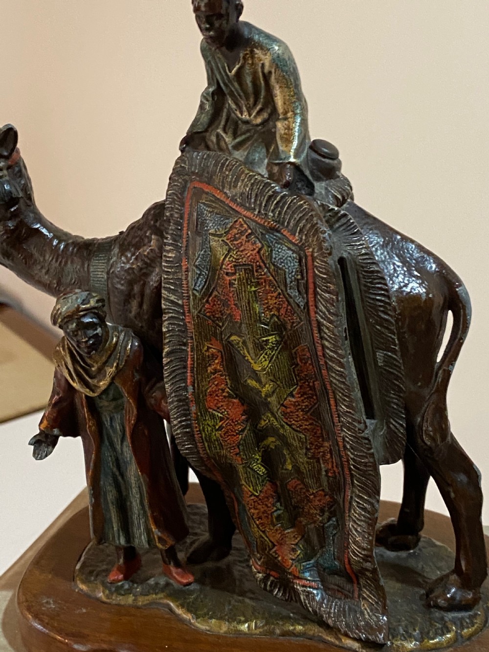 Antique Austrian Cold Painted Sculpture  of 