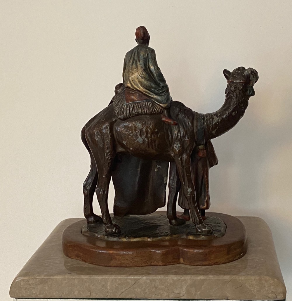 Antique Austrian Cold Painted Sculpture  of 