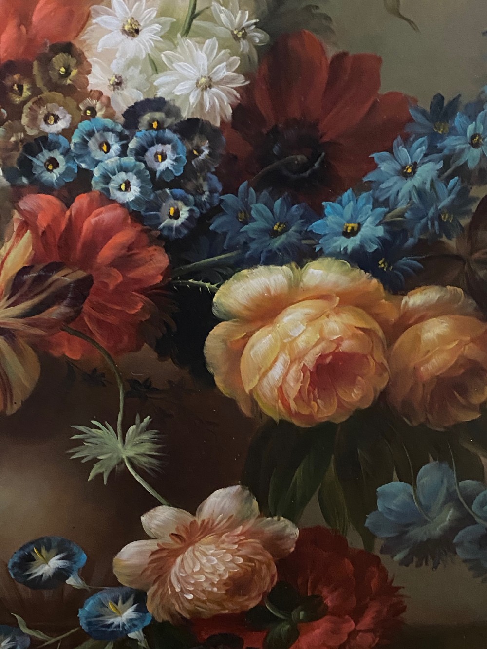 Pair of Botanical Oils Attributed to Emilio Greco (1913-1995) View III