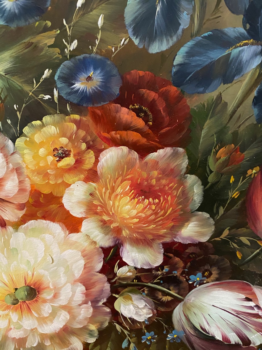 Pair of Botanical Oils Attributed to Emilio Greco (1913-1995) View VII