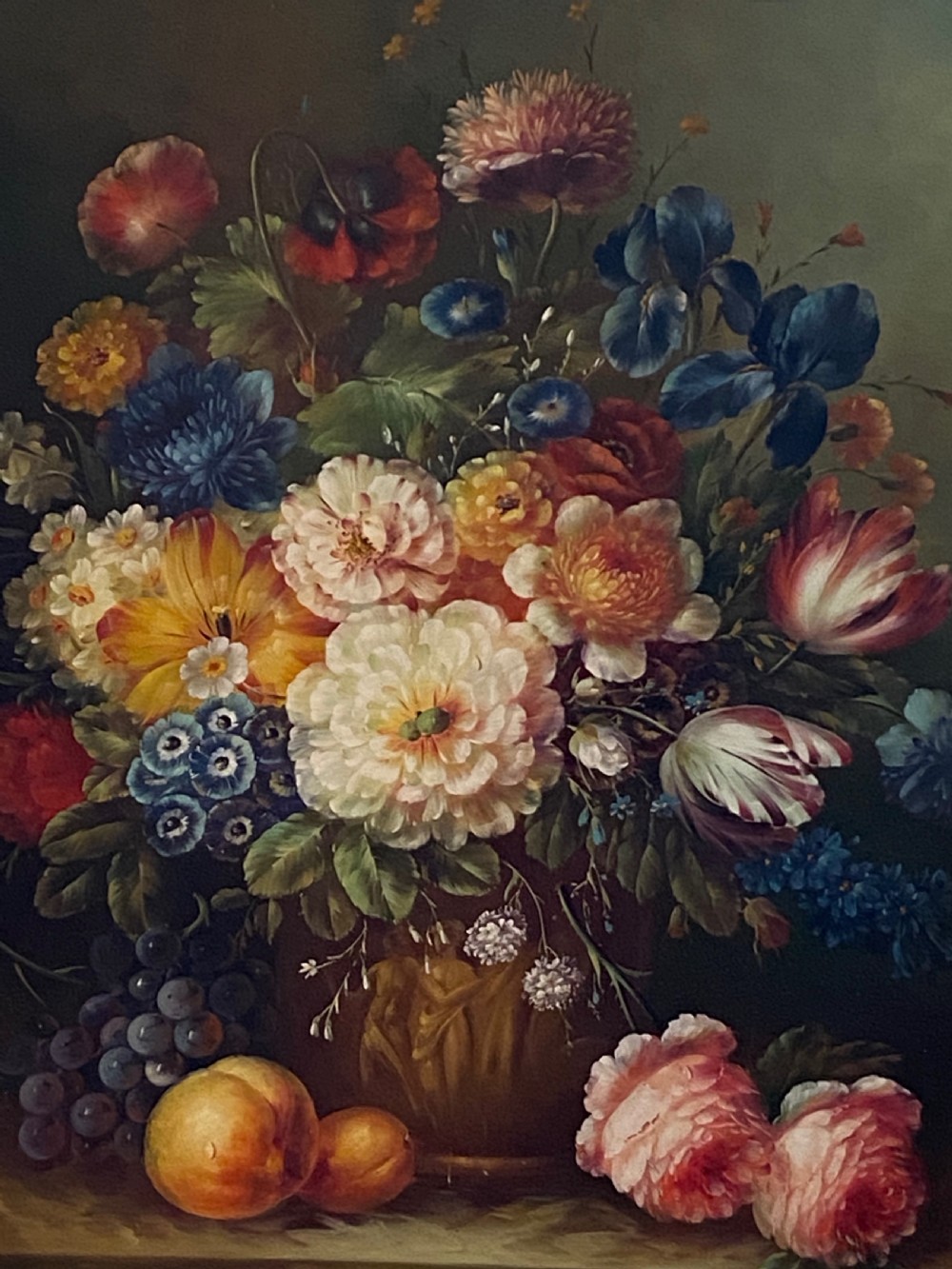 Pair of Botanical Oils Attributed to Emilio Greco (1913-1995) View IX