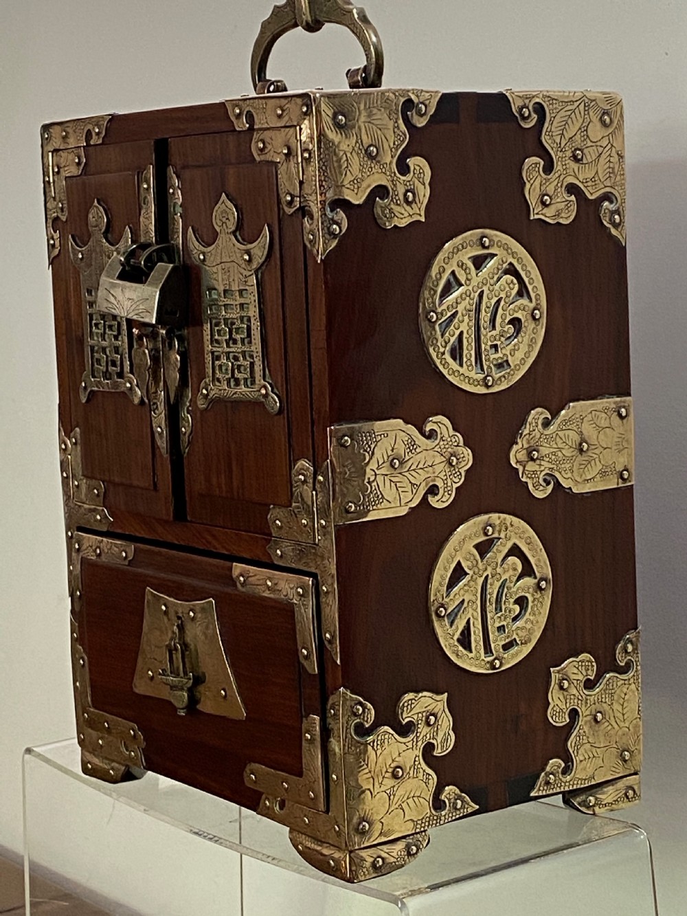  Late 19th Century Cantonese Collectors Cabinet View IV