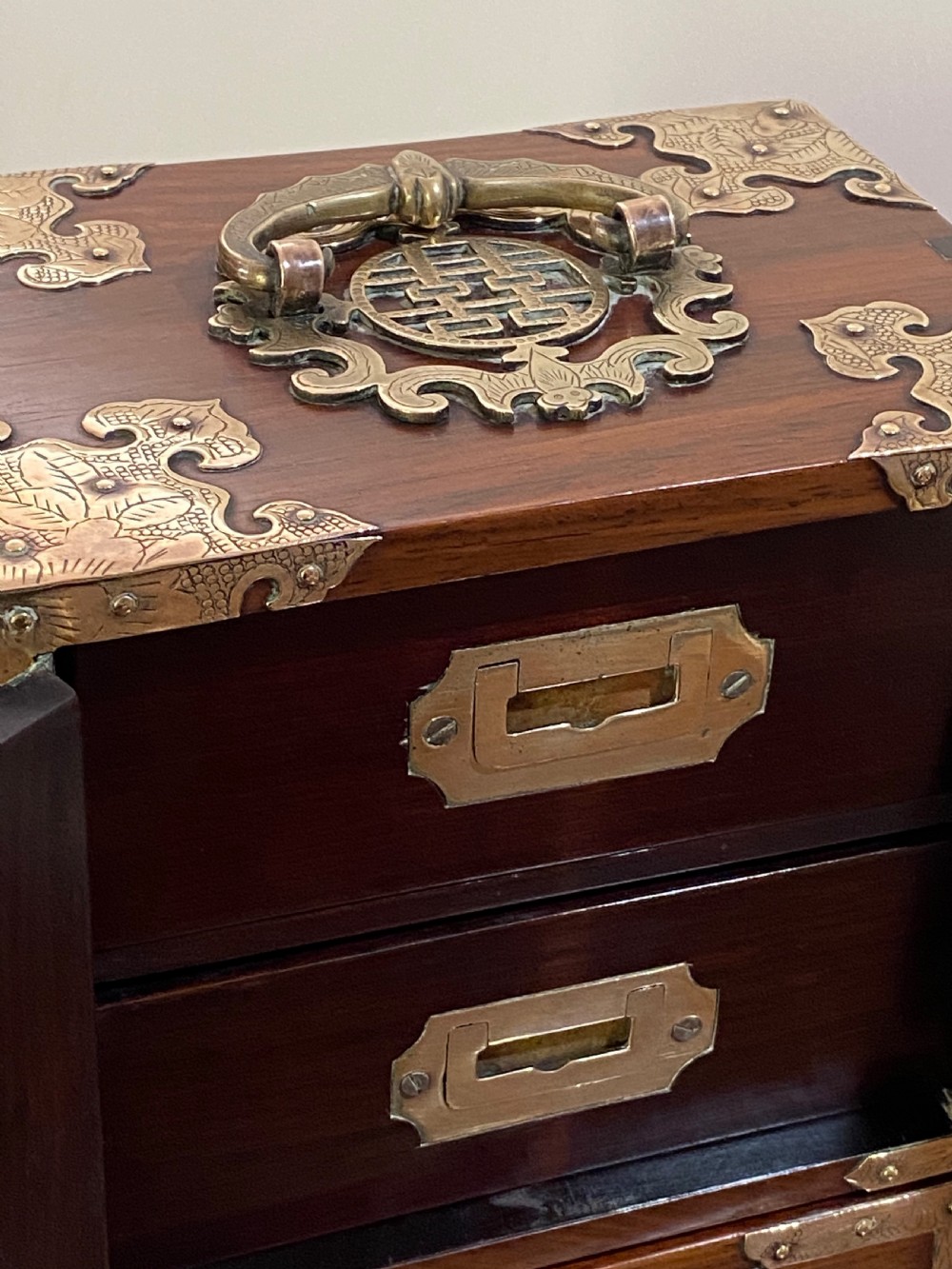  Late 19th Century Cantonese Collectors Cabinet View IX