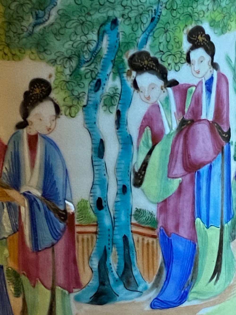Late 19th Century Chinese Brush Pot View VI