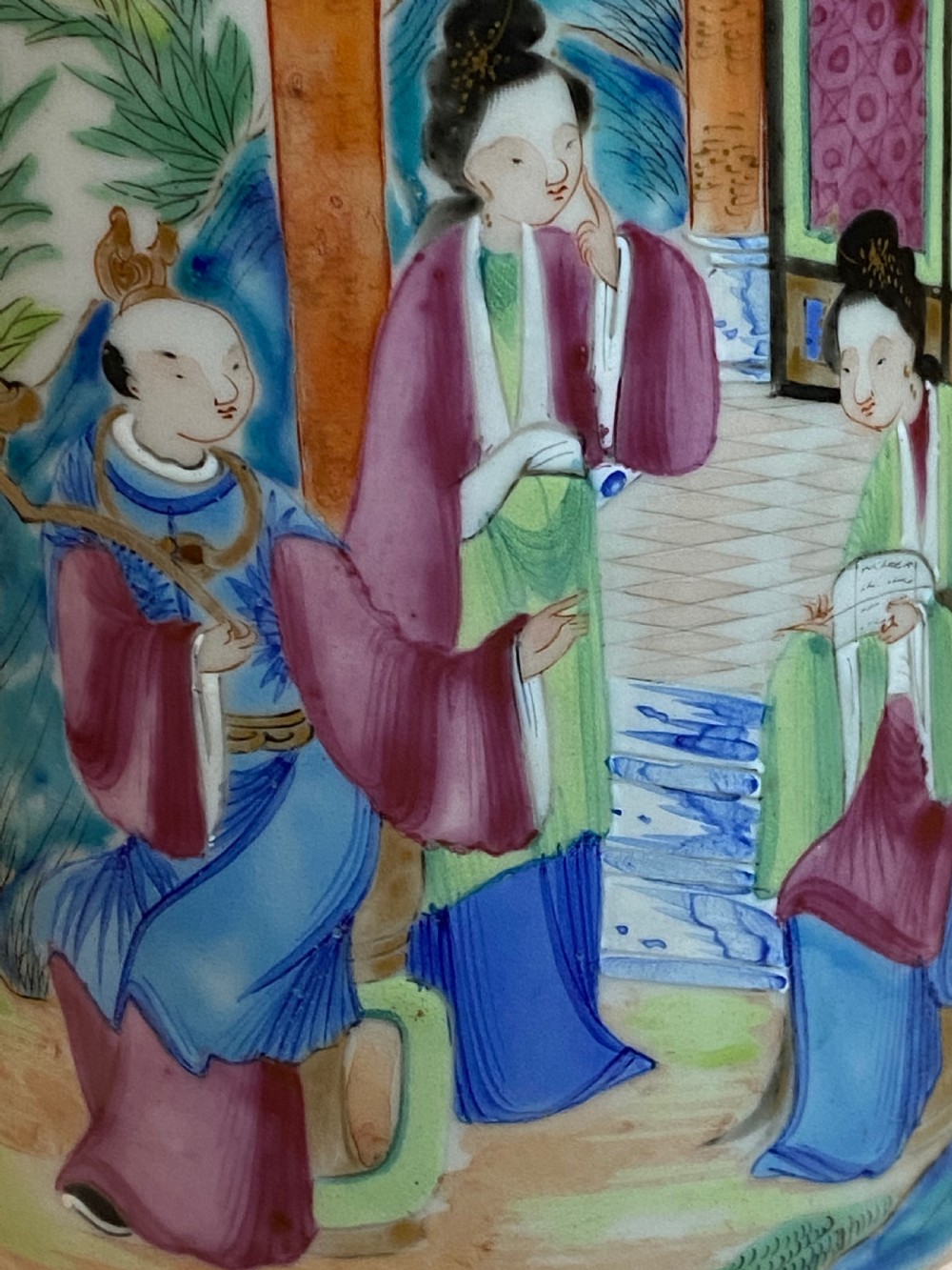Late 19th Century Chinese Brush Pot View IX