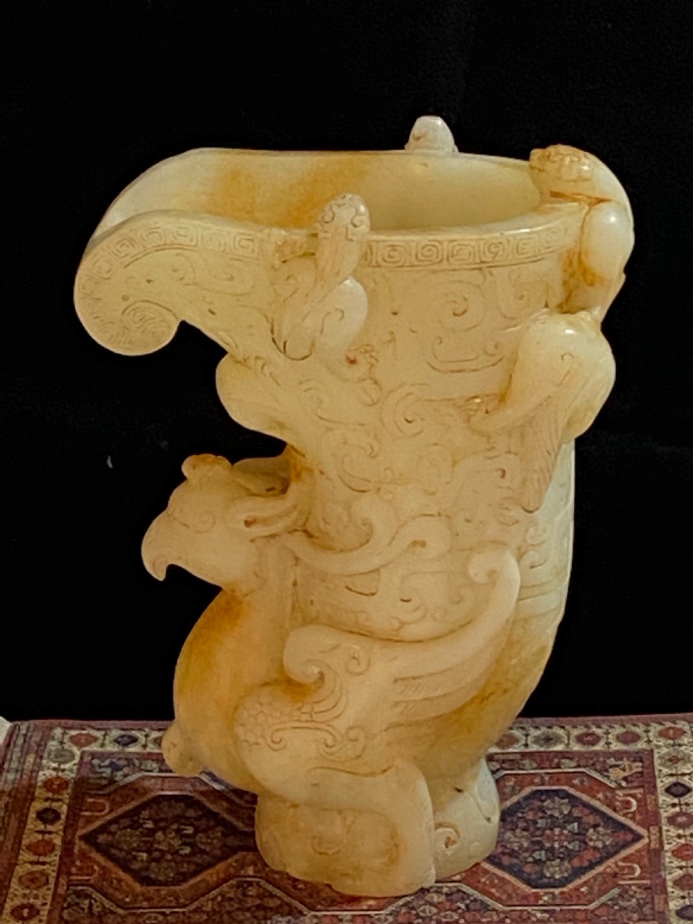 Antique Chinese Jade Libation Cup View III