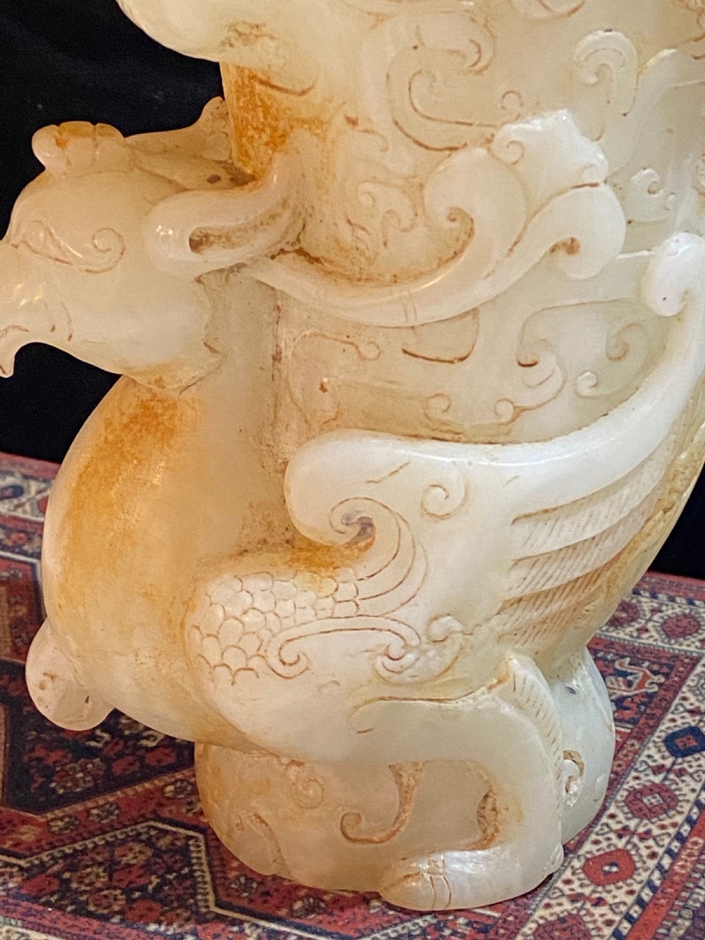 Antique Chinese Jade Libation Cup View VIII