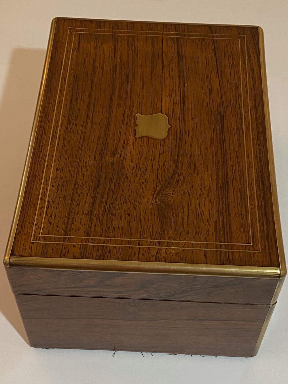 Antique Rosewood Ladies Vanity Box View VI