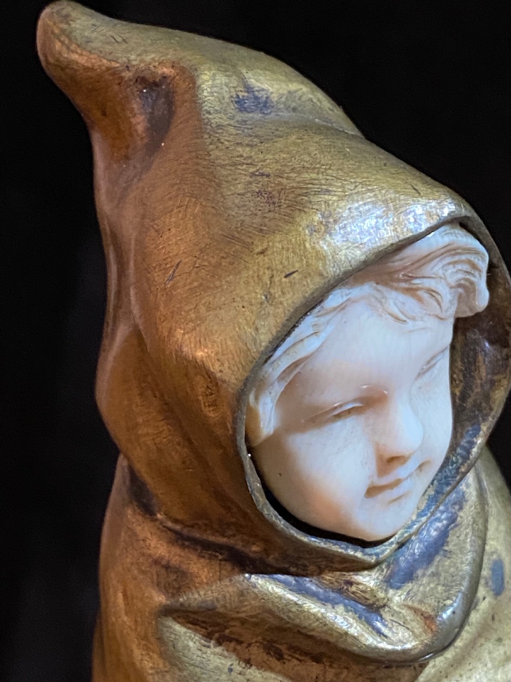  Bronze gilt and Ivory Sculpture. by Antoine  Bofill 1875-1953 View VI