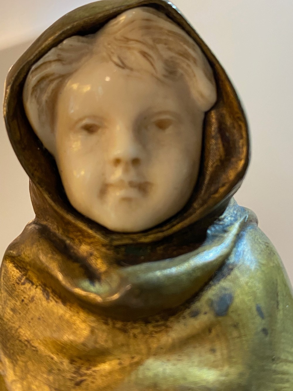  Bronze gilt and Ivory Sculpture. by Antoine  Bofill 1875-1953 View XVII