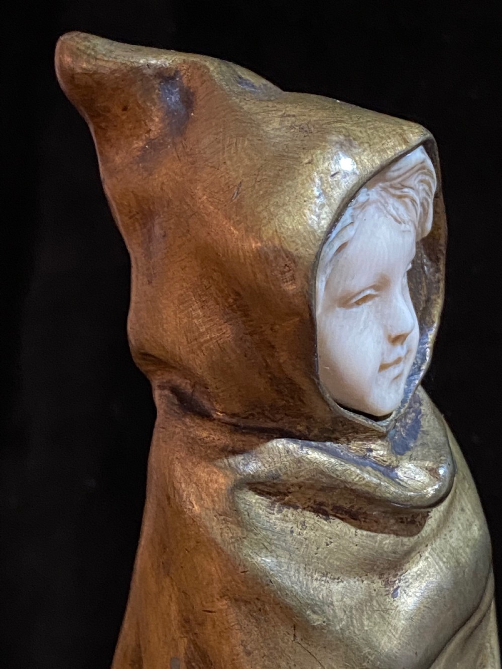  Bronze gilt and Ivory Sculpture. by Antoine  Bofill 1875-1953 View XX