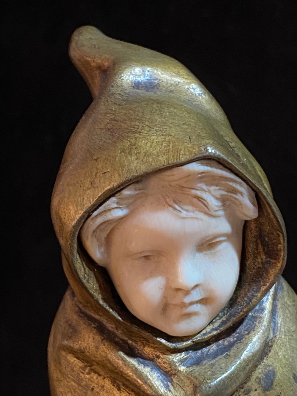  Bronze gilt and Ivory Sculpture. by Antoine  Bofill 1875-1953 View XXI
