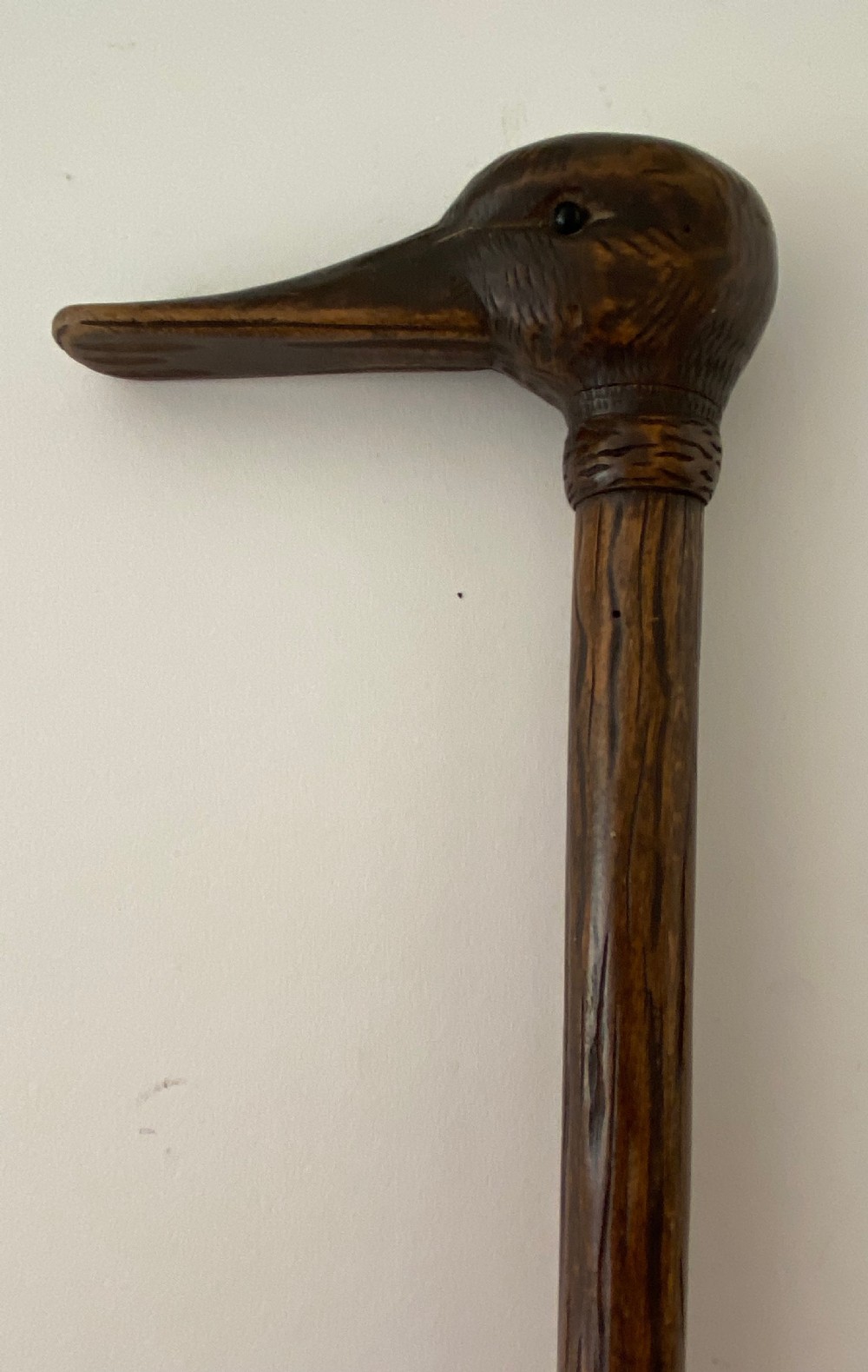 Walking Stick with Duck Head