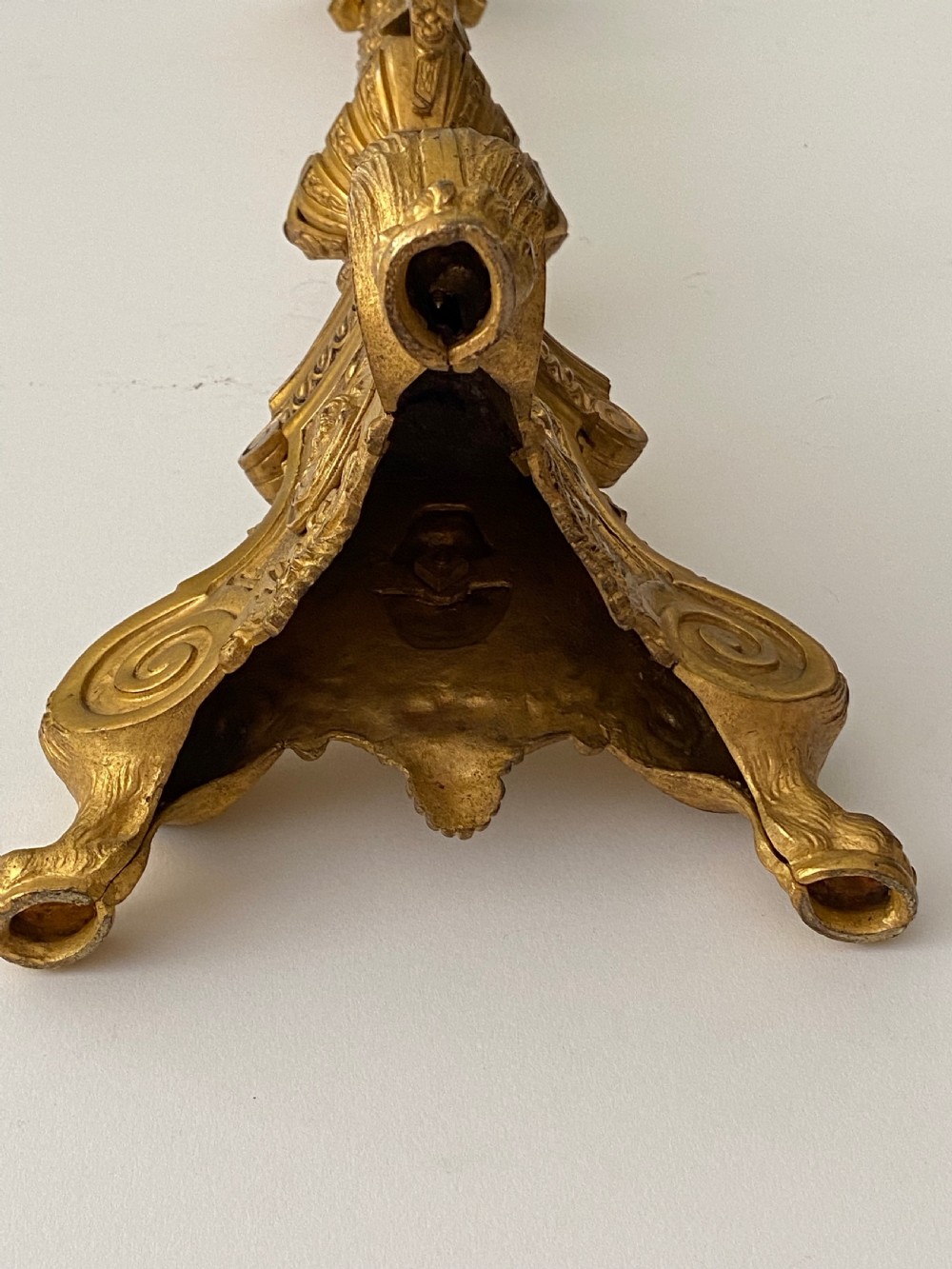 French Gilt Church Candlesticks View XII