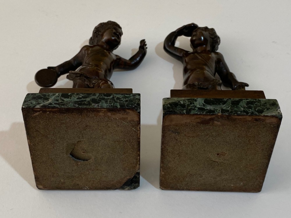  18th Century French Pair of Bronzes  View VIII