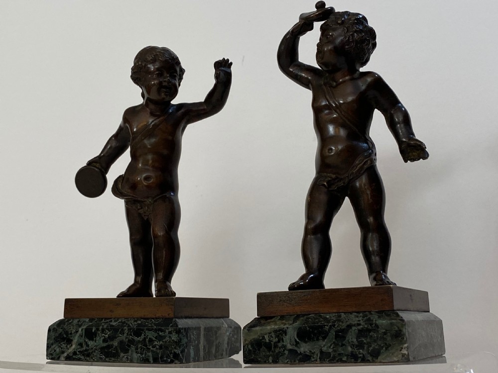  18th Century French Pair of Bronzes  View XI