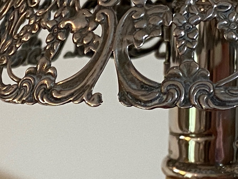 Pair of Ejector Candlesticks with Silver Shades View XVII
