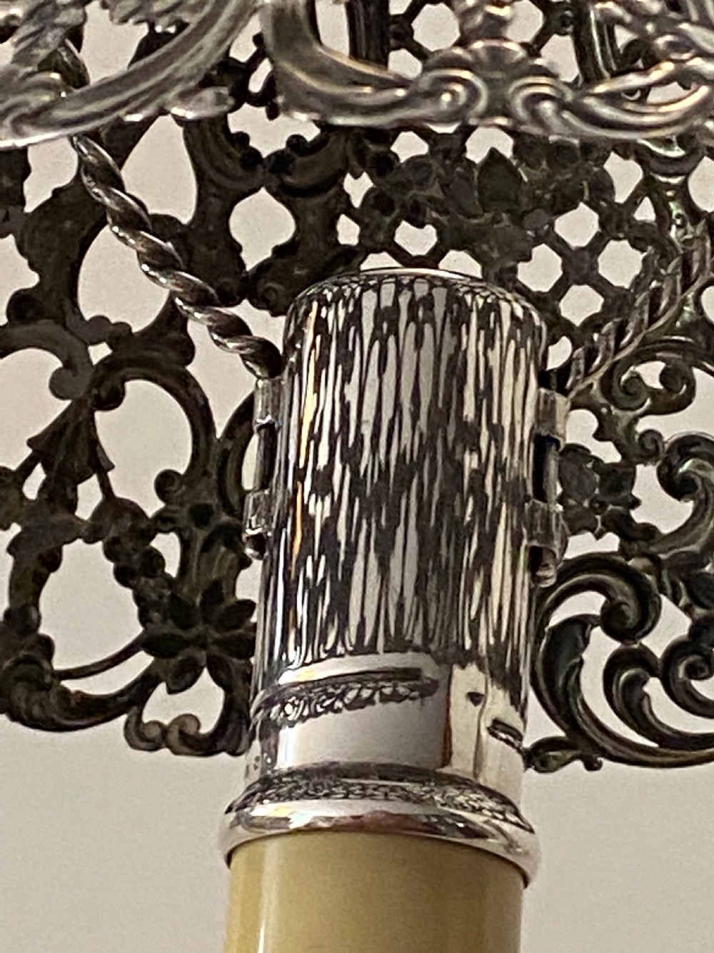 Pair of Ejector Candlesticks with Silver Shades View XXI