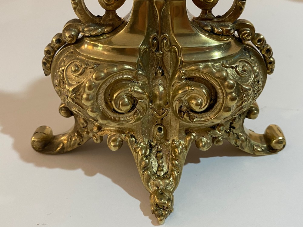 A Pair of French Gilt Candelabra View VII