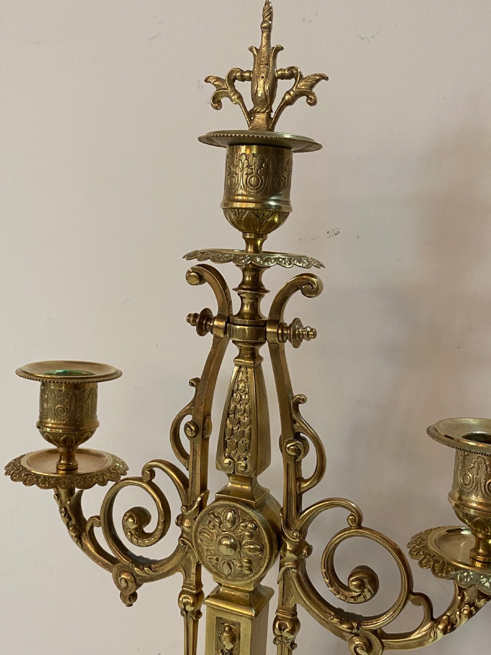 A Pair of French Gilt Candelabra View VIII