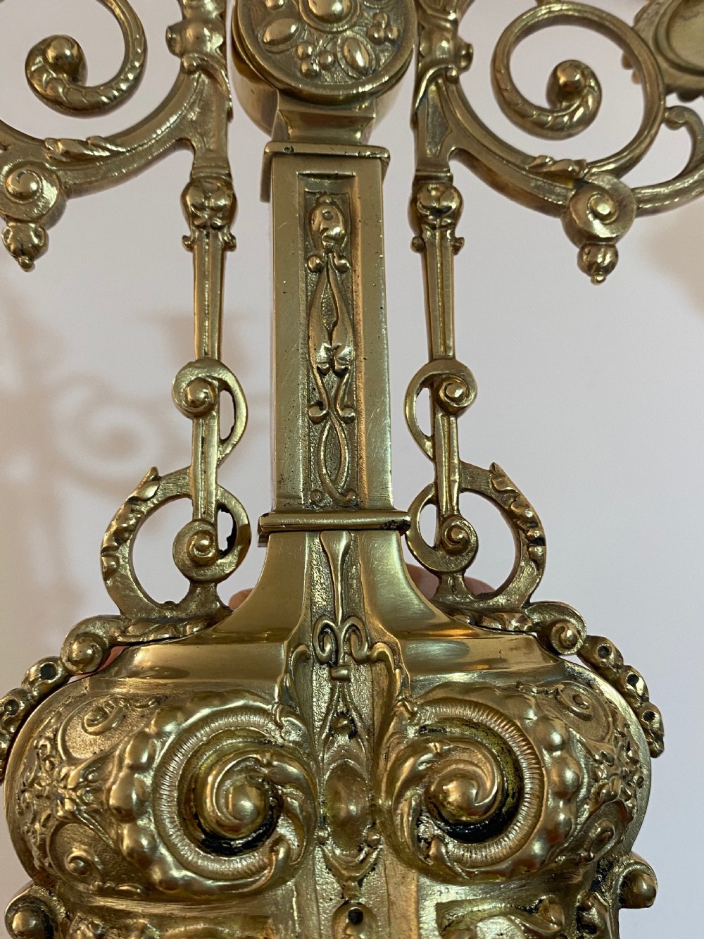 A Pair of French Gilt Candelabra View XI