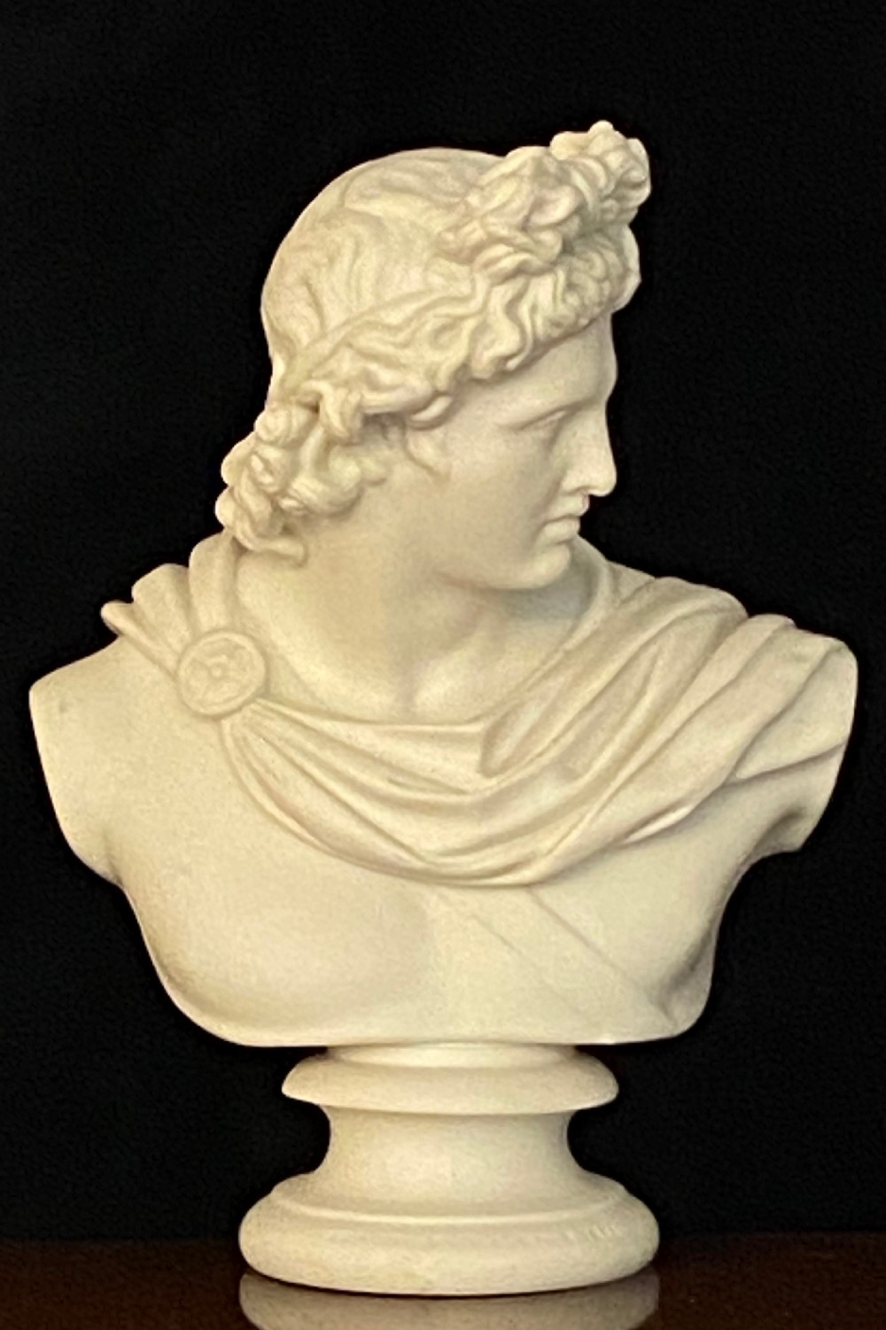 Parian Bust of Apollo Belvadere