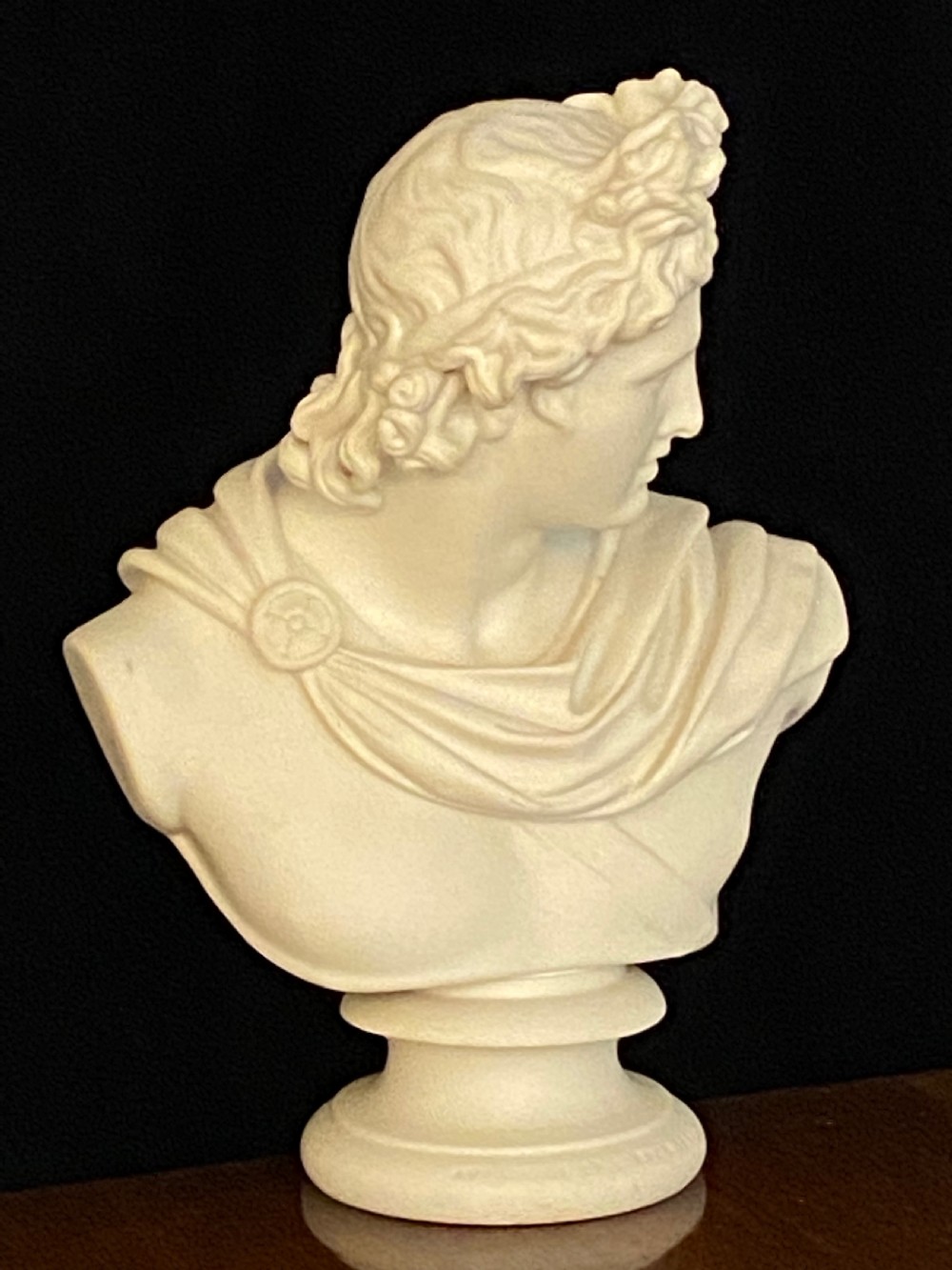 Parian Bust of Apollo Belvadere View II