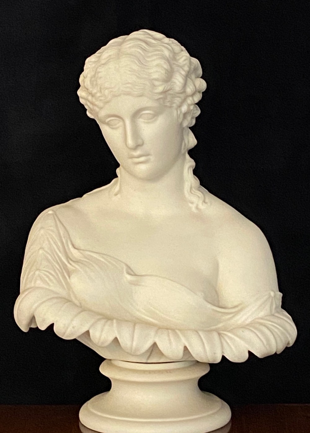 Copeland Parian Bust of Clytie the Water Nymph View IV