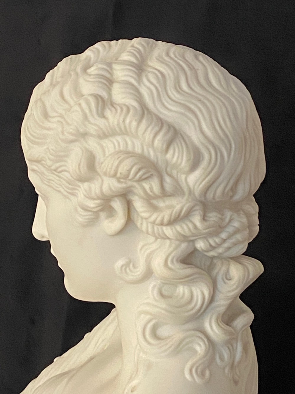 Copeland Parian Bust of Clytie the Water Nymph View IX
