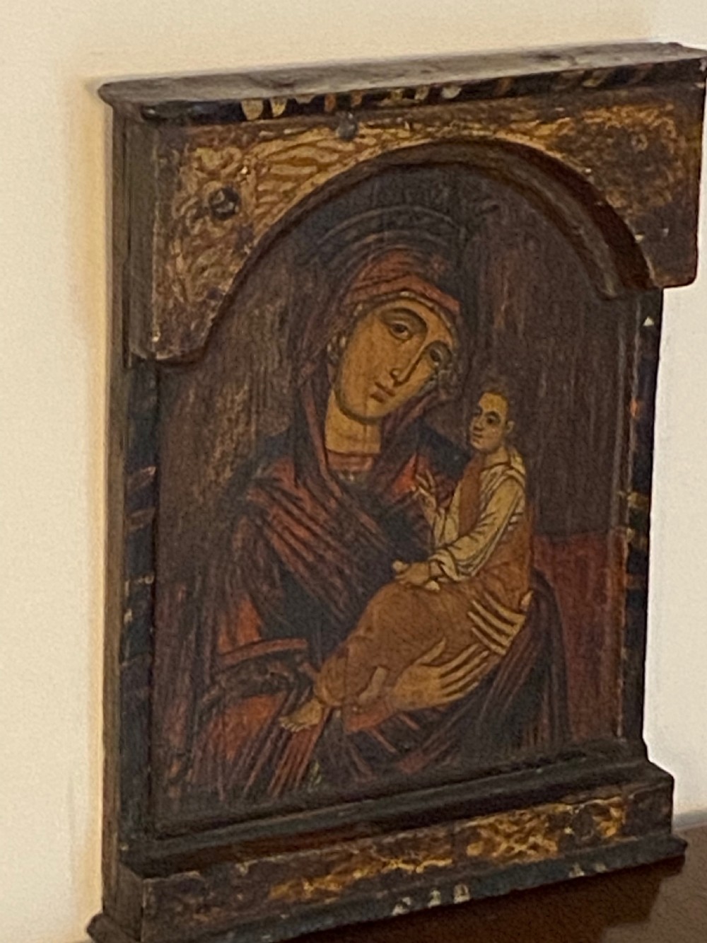 Russian Icon of The Virgin and Child View III