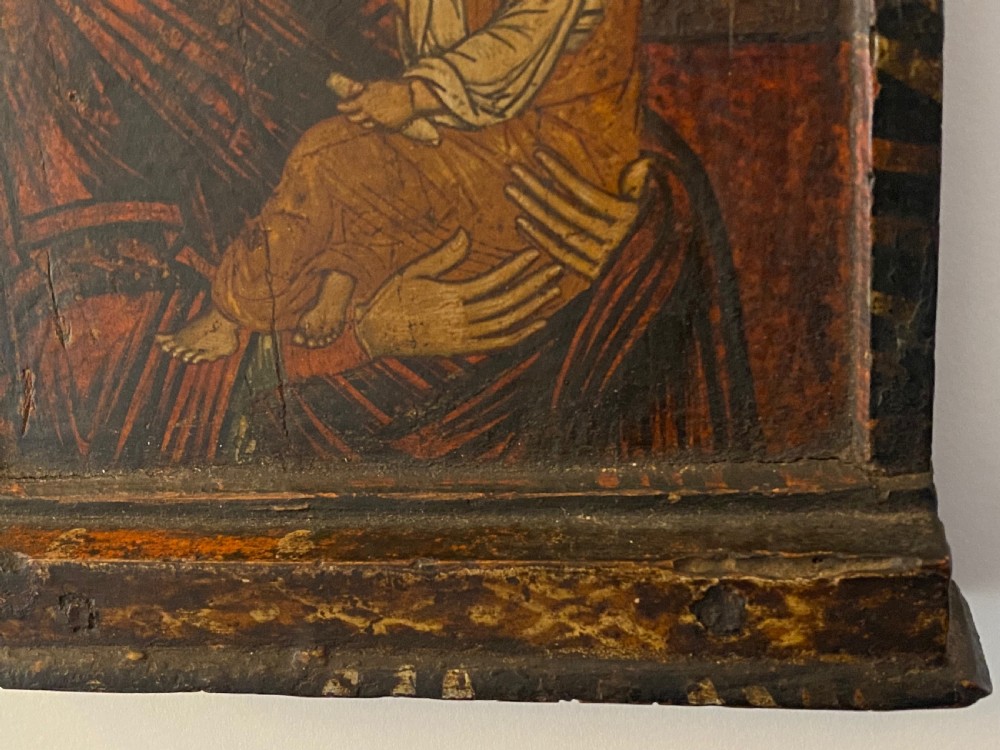 Russian Icon of The Virgin and Child View X