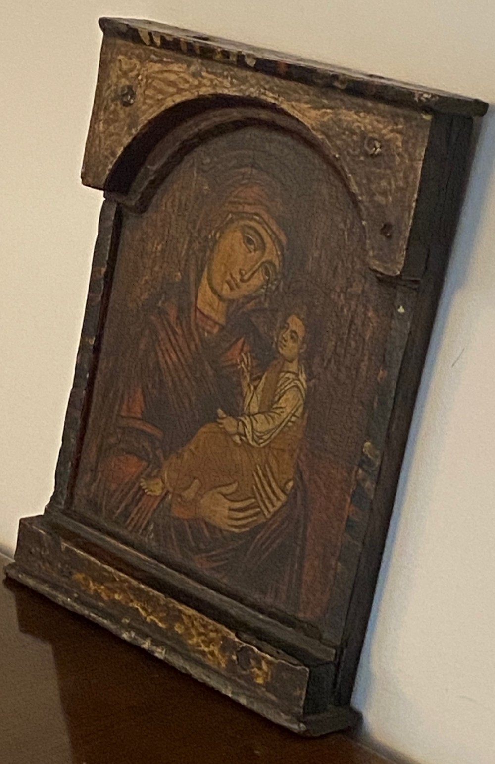 Russian Icon of The Virgin and Child View XIV
